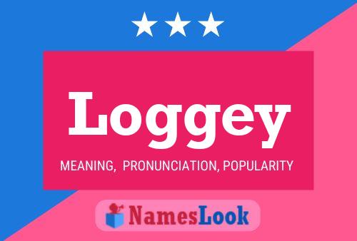 Loggey Name Poster