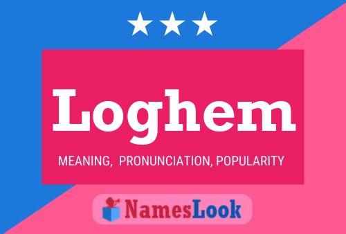 Loghem Name Poster