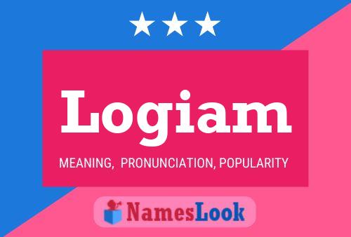 Logiam Name Poster