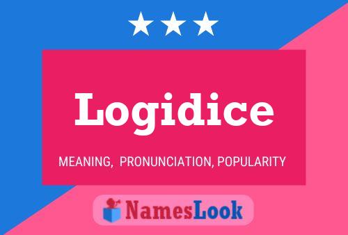 Logidice Name Poster