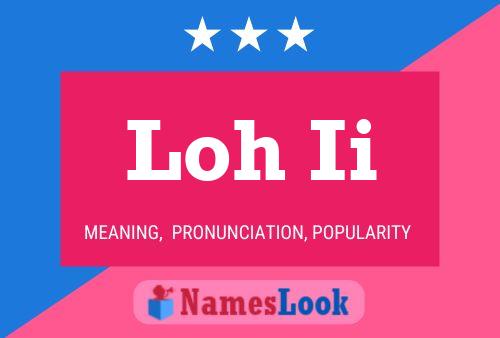 Loh Ii Name Poster