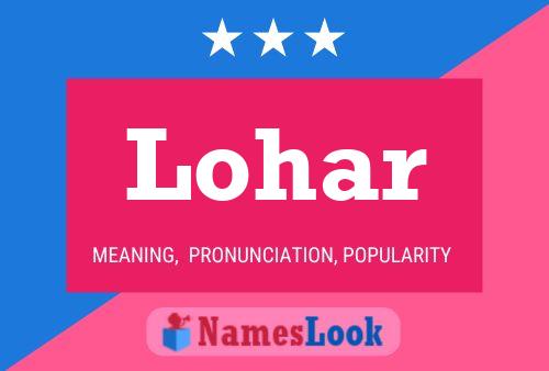 Lohar Name Poster