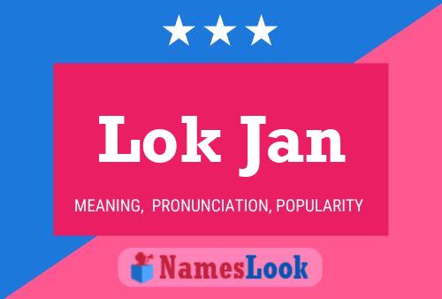 Lok Jan Name Poster