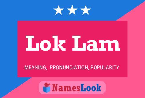 Lok Lam Name Poster