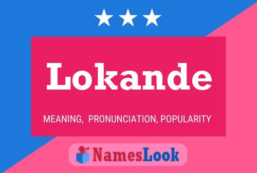 Lokande Name Poster