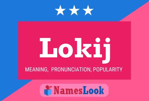 Lokij Name Poster