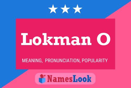 Lokman O Name Poster