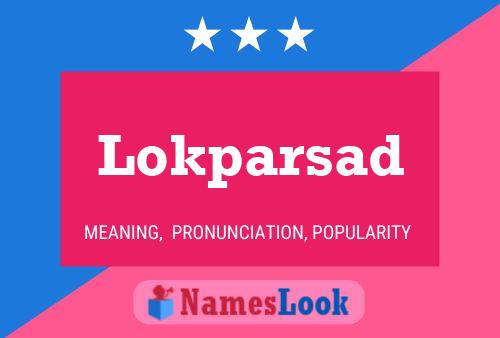 Lokparsad Name Poster