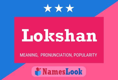 Lokshan Name Poster