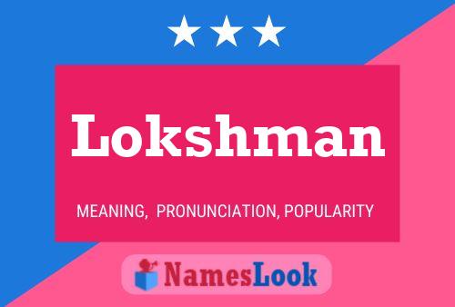 Lokshman Name Poster