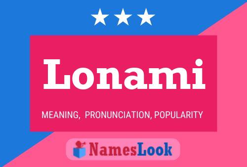 Lonami Name Poster