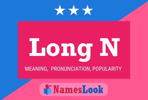 Long N Name Poster