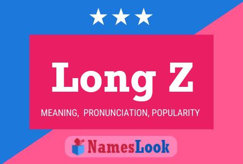 Long Z Name Poster