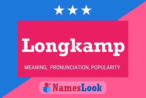 Longkamp Name Poster