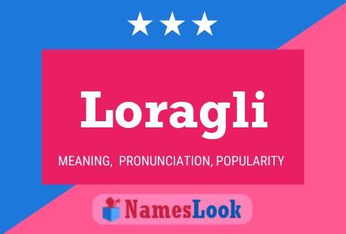 Loragli Name Poster