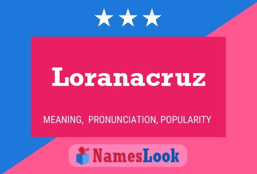 Loranacruz Name Poster