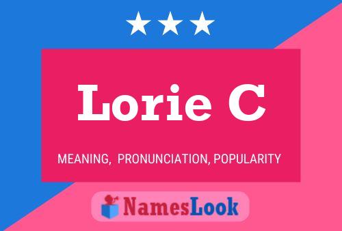 Lorie C Name Poster