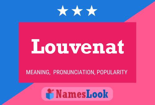 Louvenat Name Poster