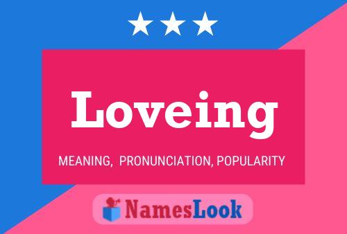 Loveing Name Poster