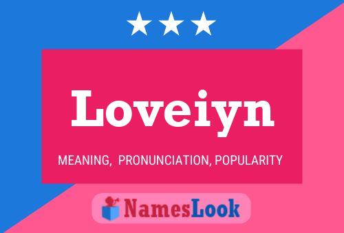 Loveiyn Name Poster