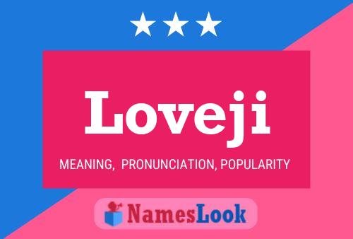 Loveji Name Poster