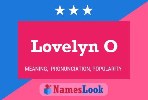 Lovelyn O Name Poster