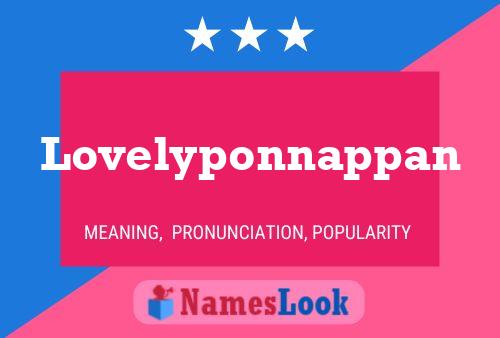 Lovelyponnappan Name Poster