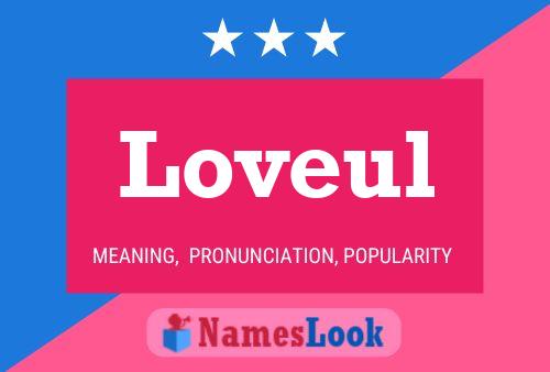 Loveul Name Poster