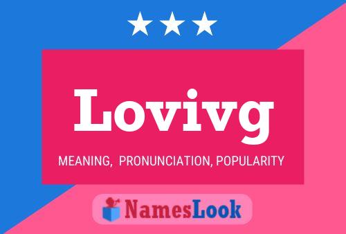 Lovivg Name Poster