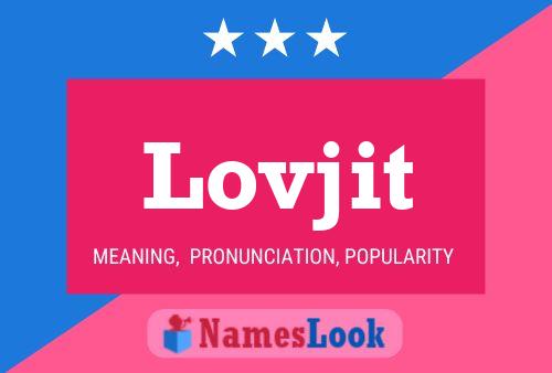 Lovjit Name Poster