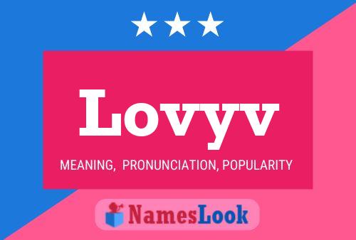 Lovyv Name Poster