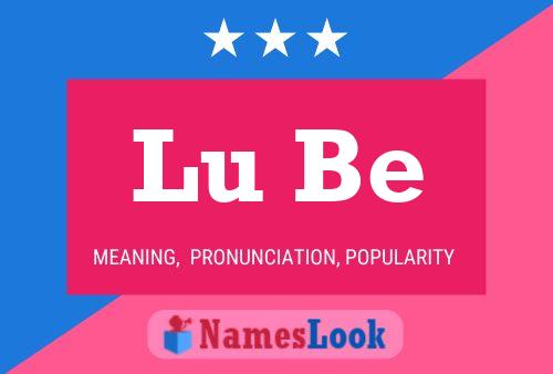 Lu Be Name Poster