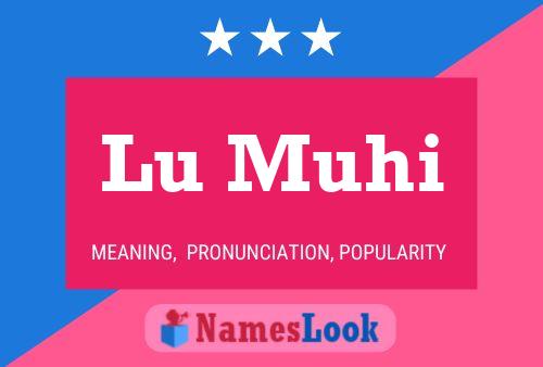 Lu Muhi Name Poster