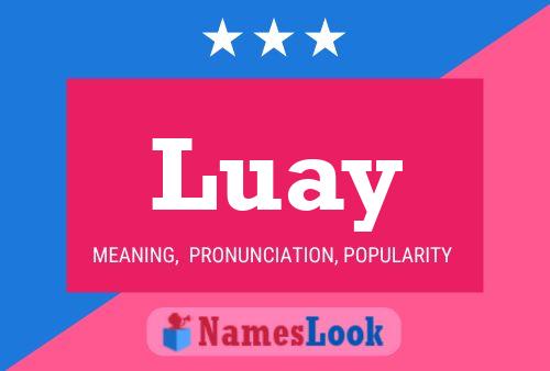 Luay Name Poster