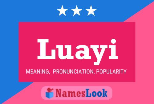 Luayi Name Poster