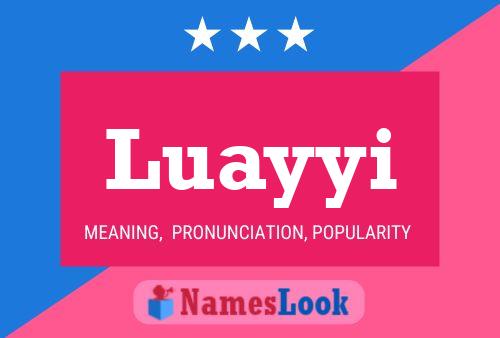 Luayyi Name Poster