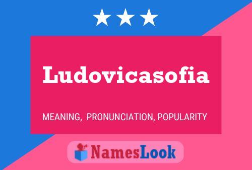 Ludovicasofia Name Poster