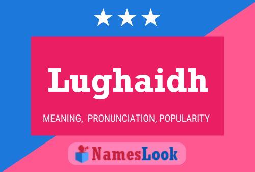 Lughaidh Name Poster