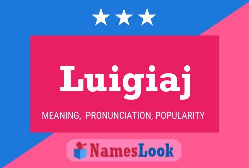 Luigiaj Name Poster