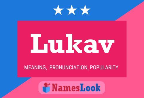 Lukav Name Poster