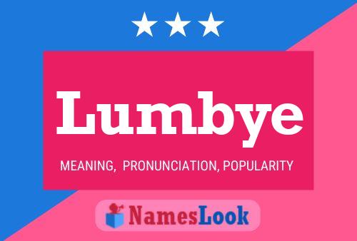 Lumbye Name Poster