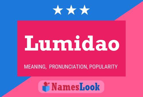 Lumidao Name Poster