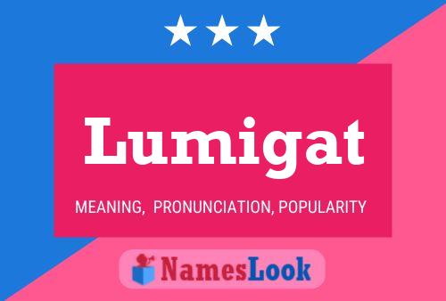 Lumigat Name Poster