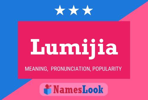 Lumijia Name Poster