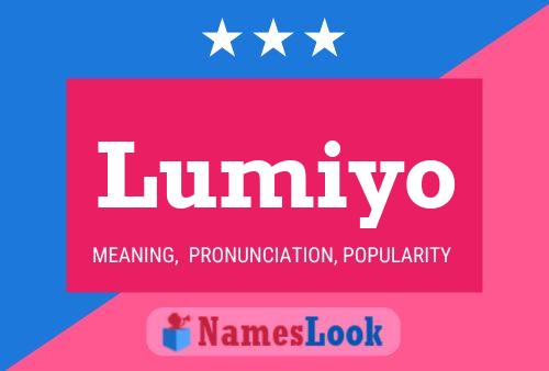 Lumiyo Name Poster