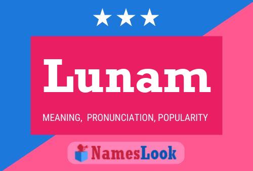 Lunam Name Poster