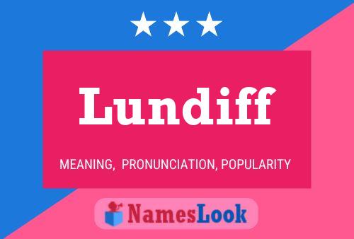 Lundiff Name Poster