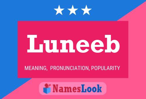 Luneeb Name Poster