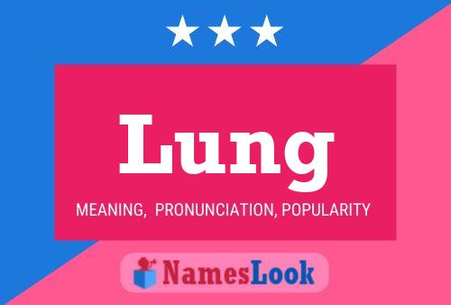 Lung Name Poster