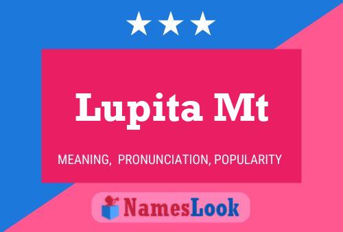 Lupita Mt Name Poster